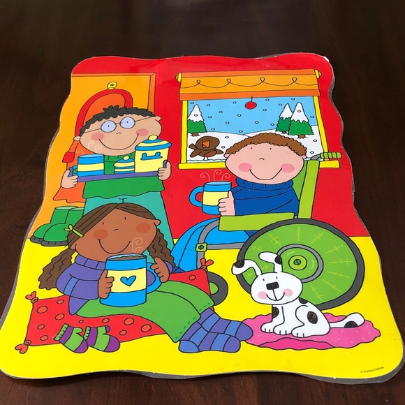 Winter accents bulletin board set - Picture 4 of 8